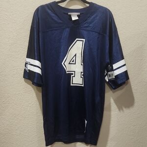 NFL Navy Blue Prescott 4 Jersey Dallas Cowboys